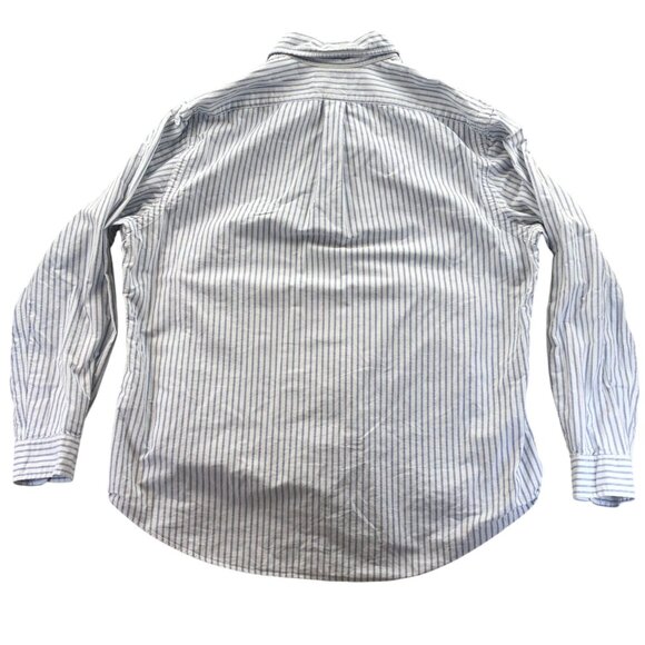 Polo Ralph Lauren Men's Shirt XXL Custom Fit Long Sleeve Pinstriped Button Down - Picture 2 of 14